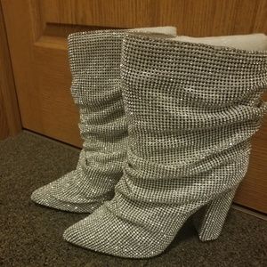 Rhinestone Boots